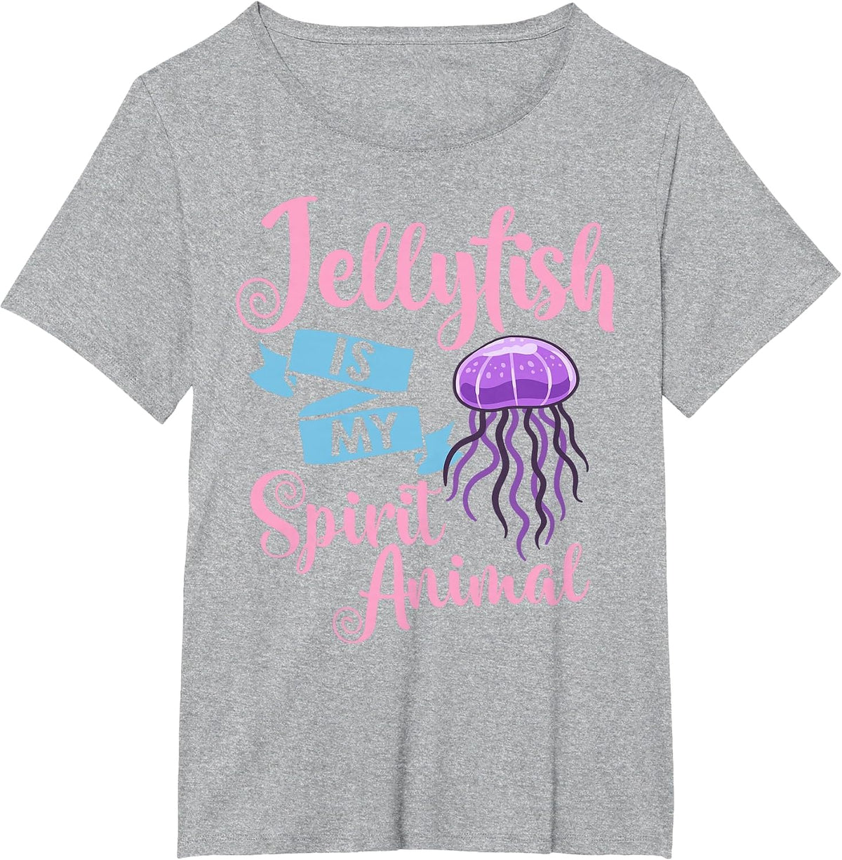 Jellyfish Jelly Fish Tank Sea Jellies Aquarium T-Shirt - Heather Grey