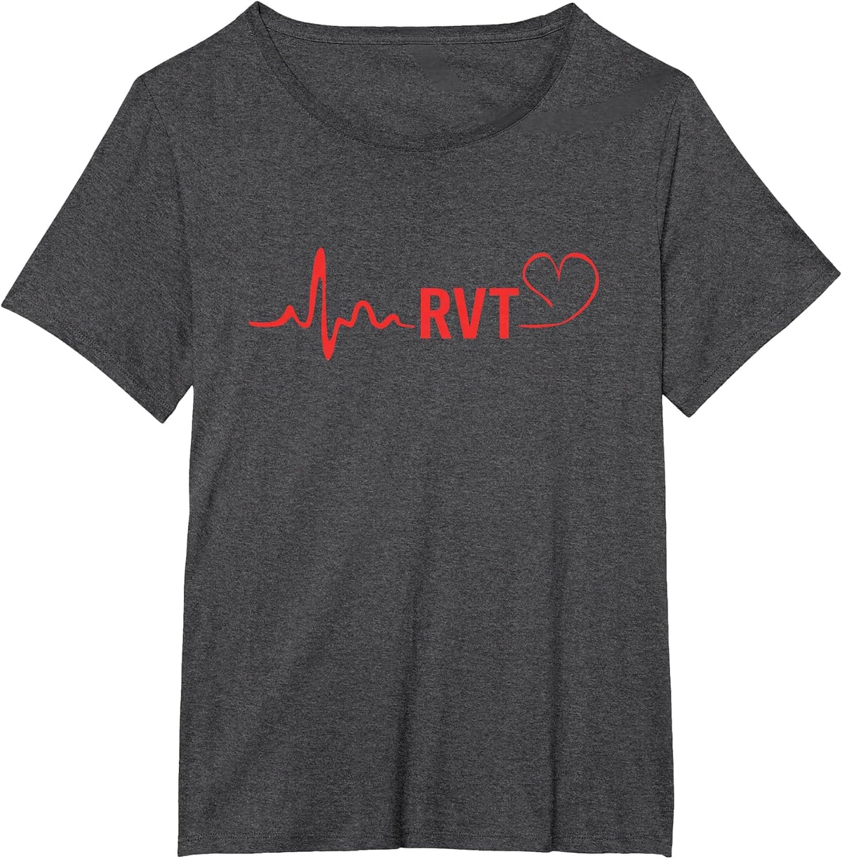 Ultrasound Sonographer RVT Registered Vascular Technologist T-Shirt - Dark Heather Grey
