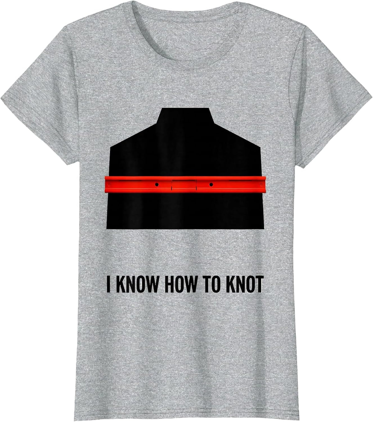 I Know How To Knot Funny Massage Therapist Occupational T-Shirt - Heather Grey