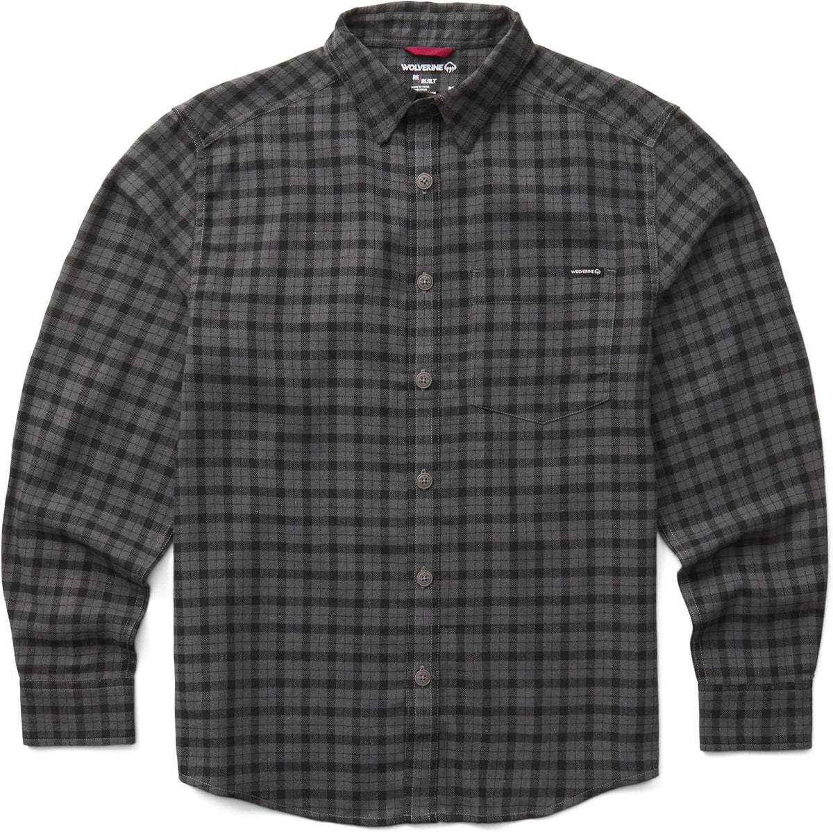Wolverine Men's Re-Built Long Sleeve Shirt - Greystone