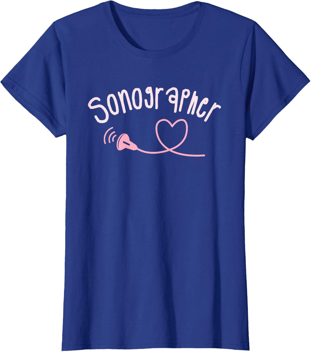 Sonographer Ultrasound Tech Sonography Sonographers T-Shirt - Royal Blue