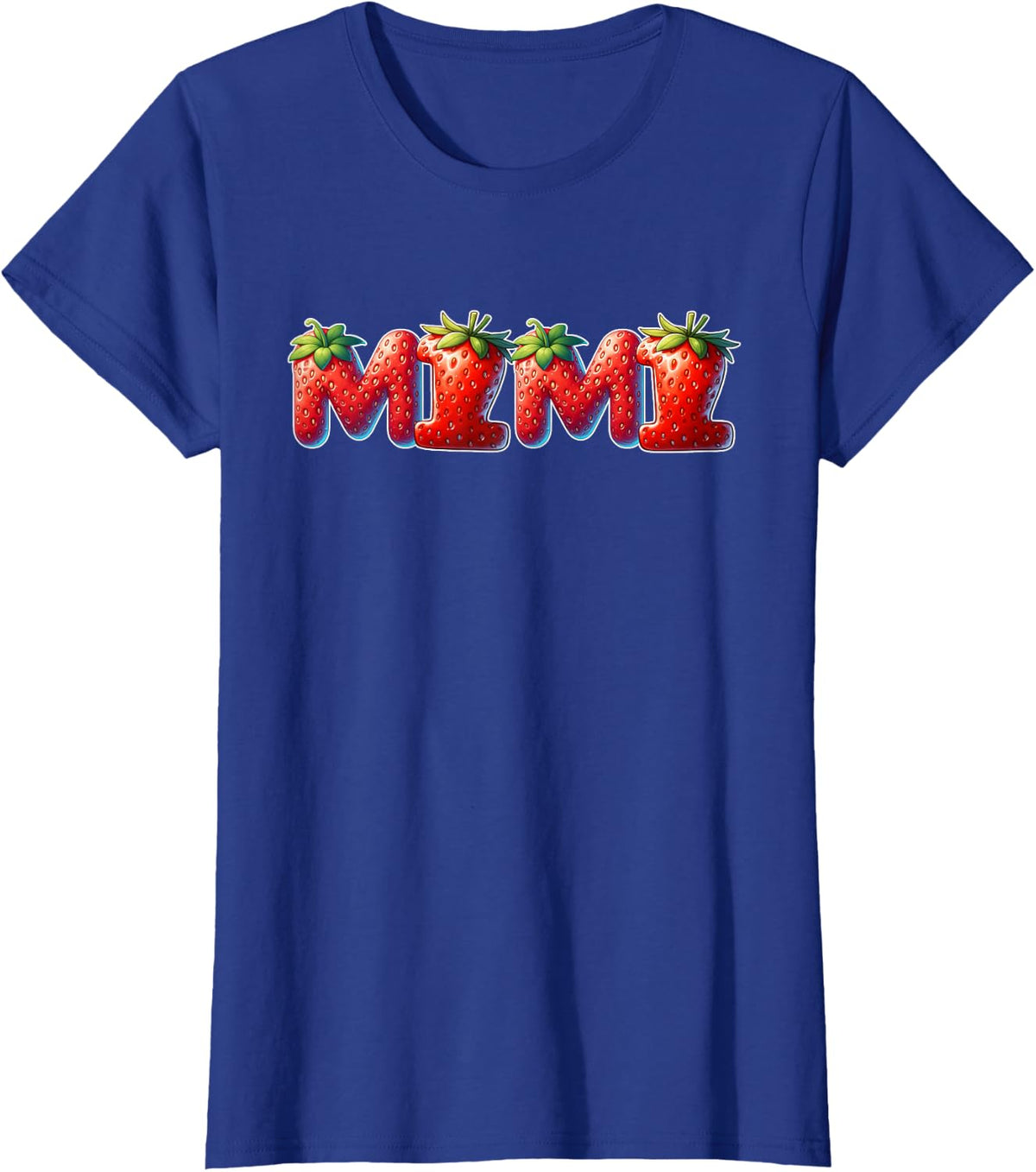 Strawberry Mimi Birthday Party T-Shirt - Royal Blue