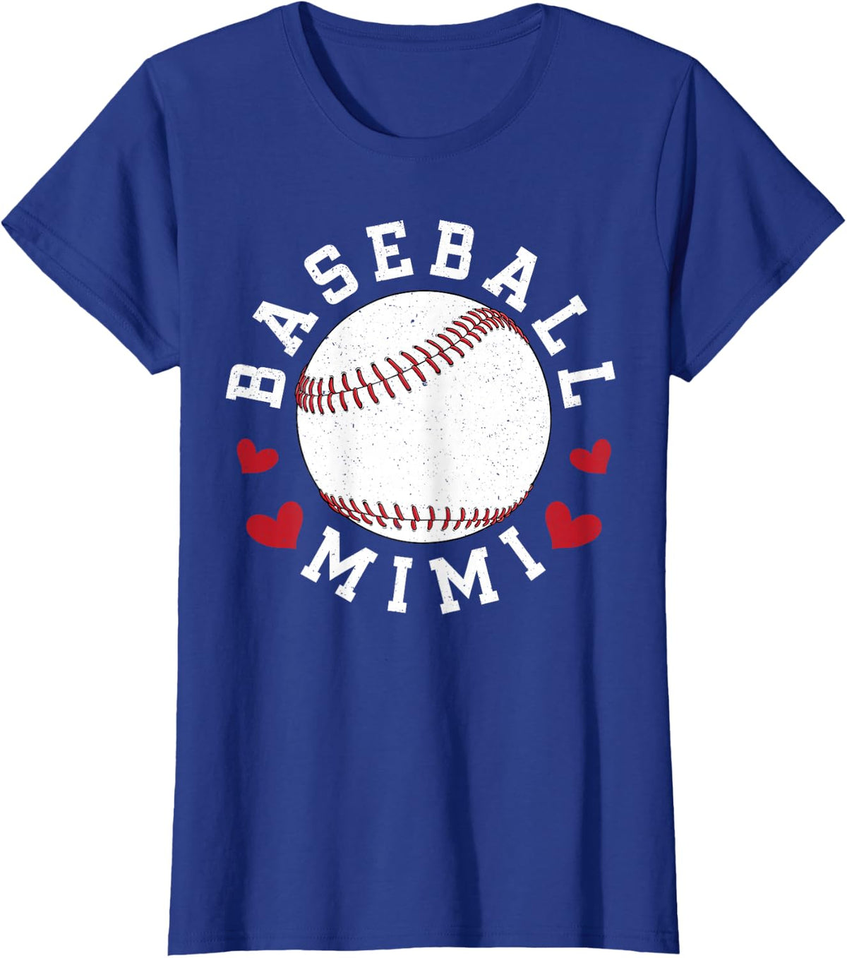Baseball Mimi Grandma Mimi Of A Baseball Player Mimi T-Shirt - Royal Blue