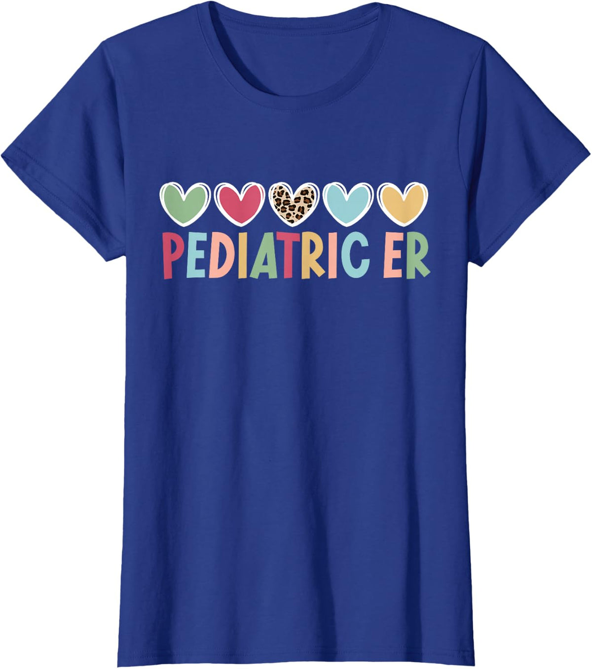 Pediatric ER Nurse Appreciation Peds ER Nurse T-Shirt - Royal Blue