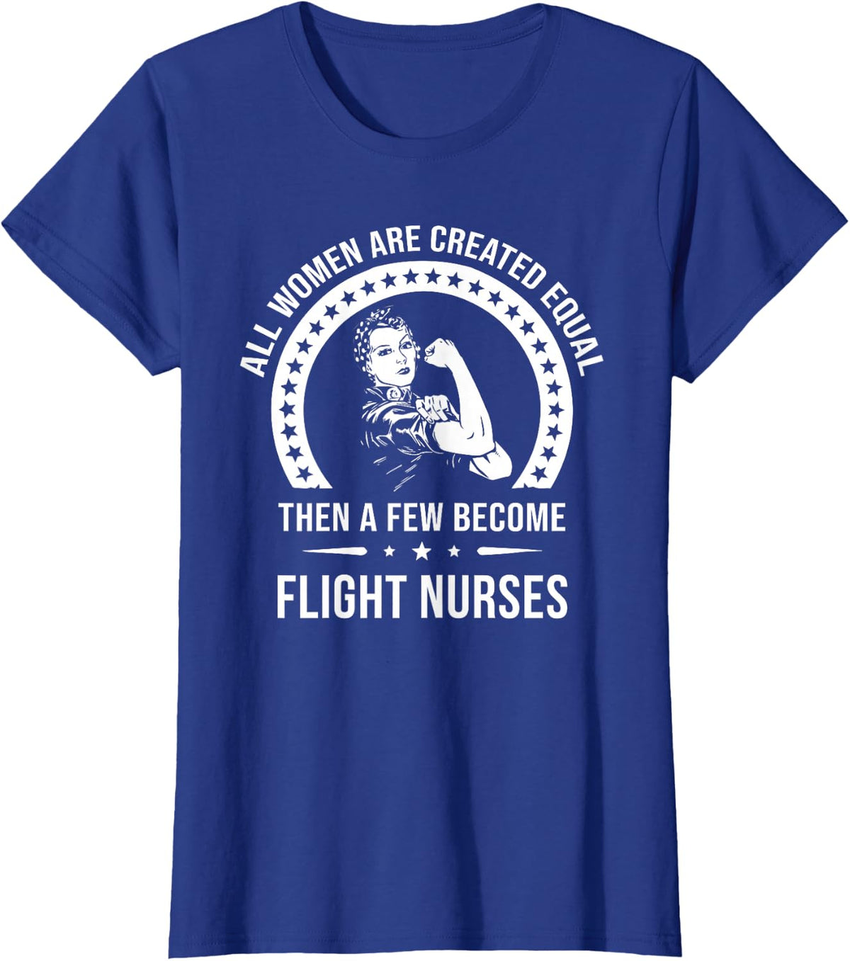 Flight Nurse Shirts for Women | Flight Nurse T-Shirt - Royal Blue