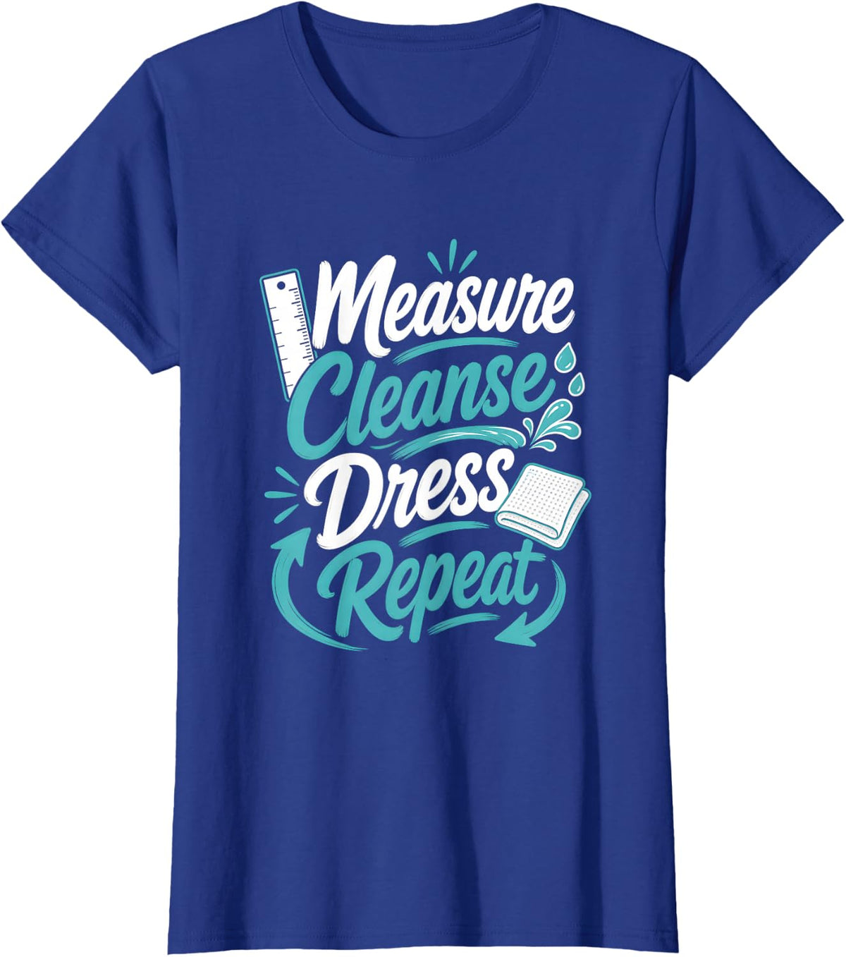 Funny Wound Care Nurse Humor Saying Joke T-Shirt - Royal Blue