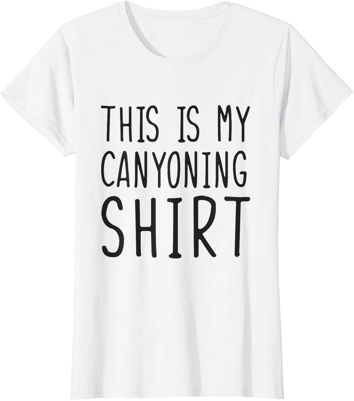 This Is My Canyoning Shirt Funny Canyoning T-Shirt - White