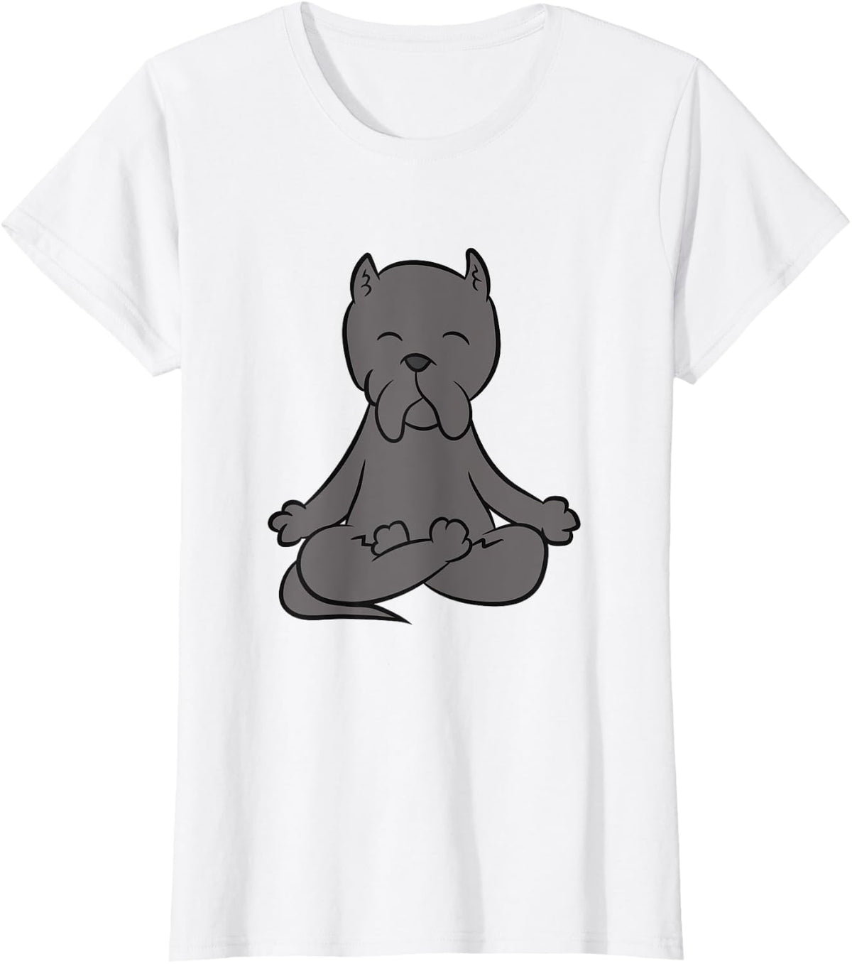 Italian Mastiff Cane Corso Dog T-Shirt for Men Women Kids - White