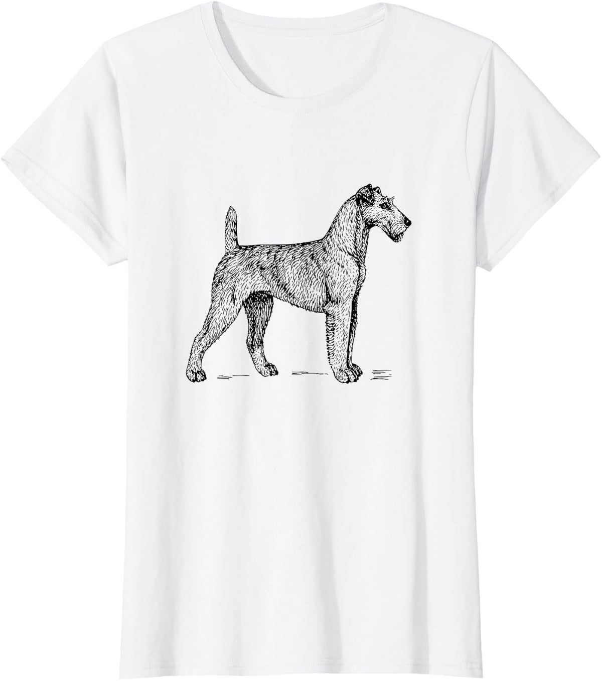 Vintage Irish Terrier T-shirt - White