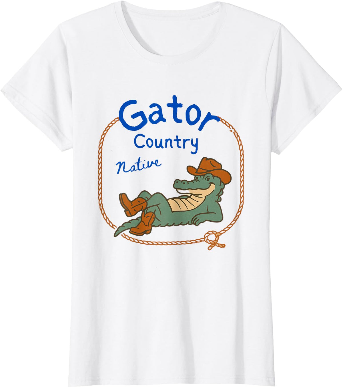Gator Country Native T-Shirt - White