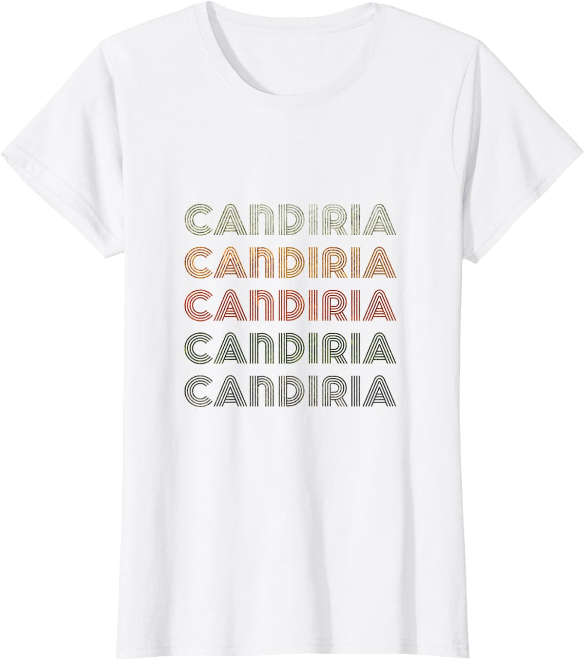 Love Heart Candiria Tee Grunge Vintage Style Black Candiria T-Shirt - White