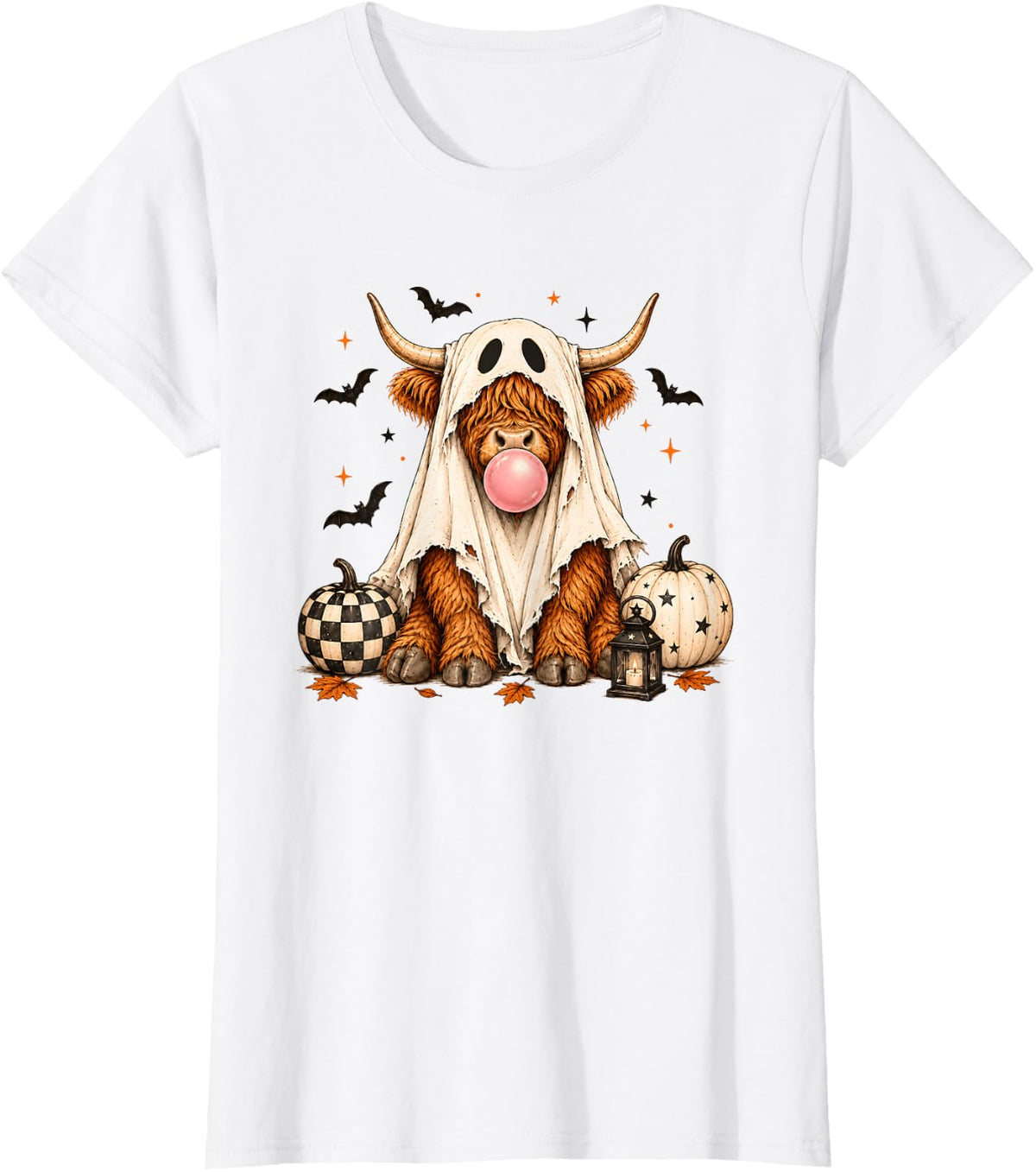 Funny Spooky Season T-Shirt - White