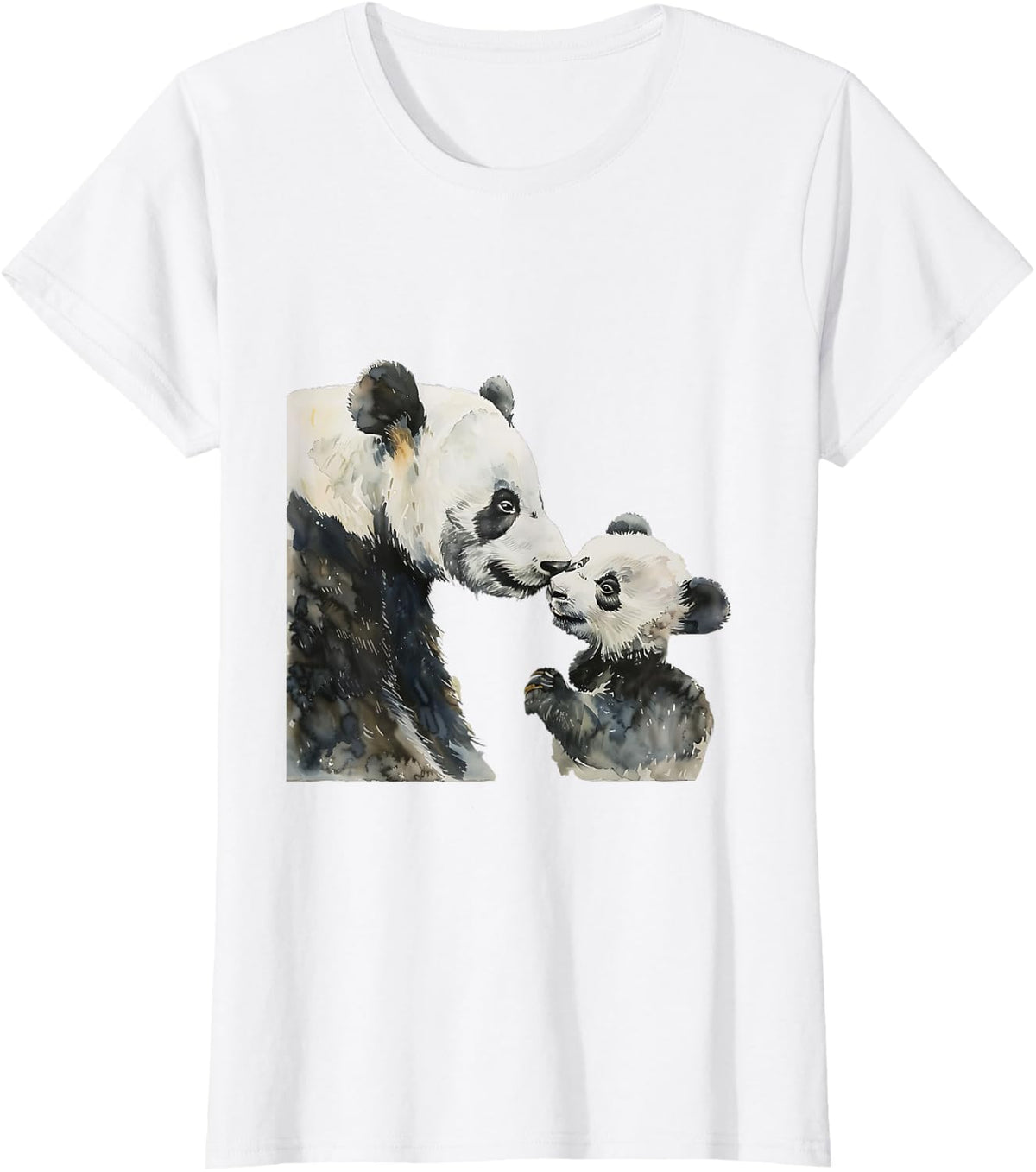 Mama Panda New Mom Mommy For Mothers Day T-Shirt - White
