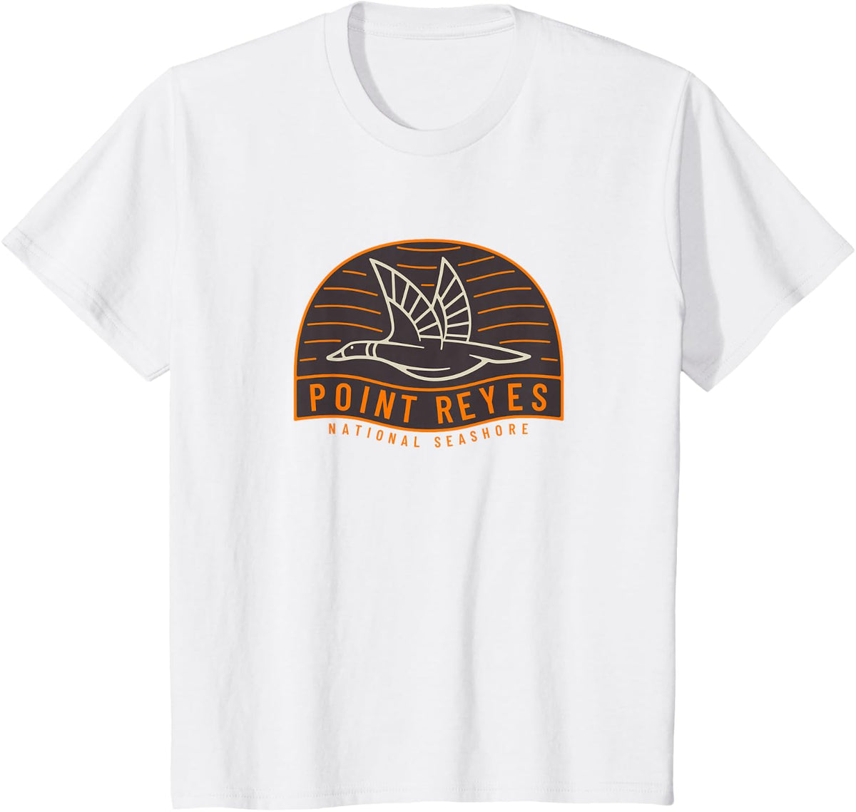 Point Reyes National Seashore Souvenir T-Shirt - White