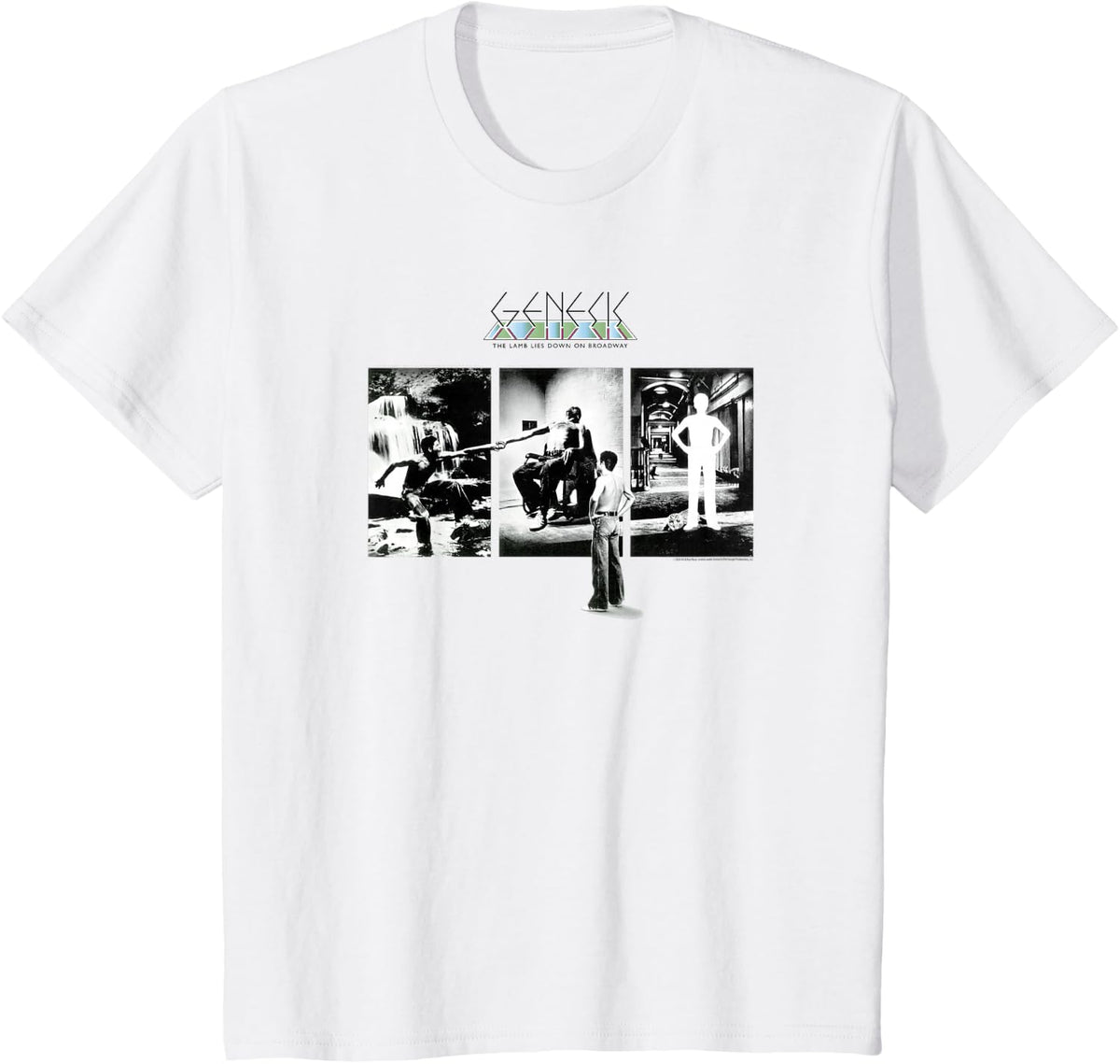 Genesis The Lamb Lies Down on Broadway T-Shirt - White