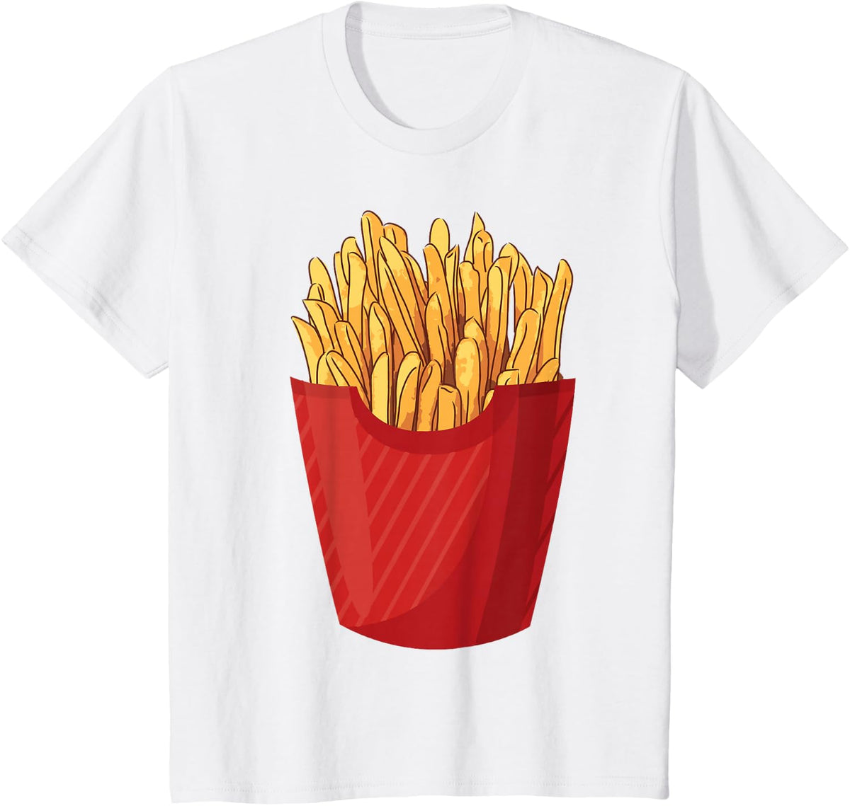 French Fries Halloween Costume T-Shirt - White