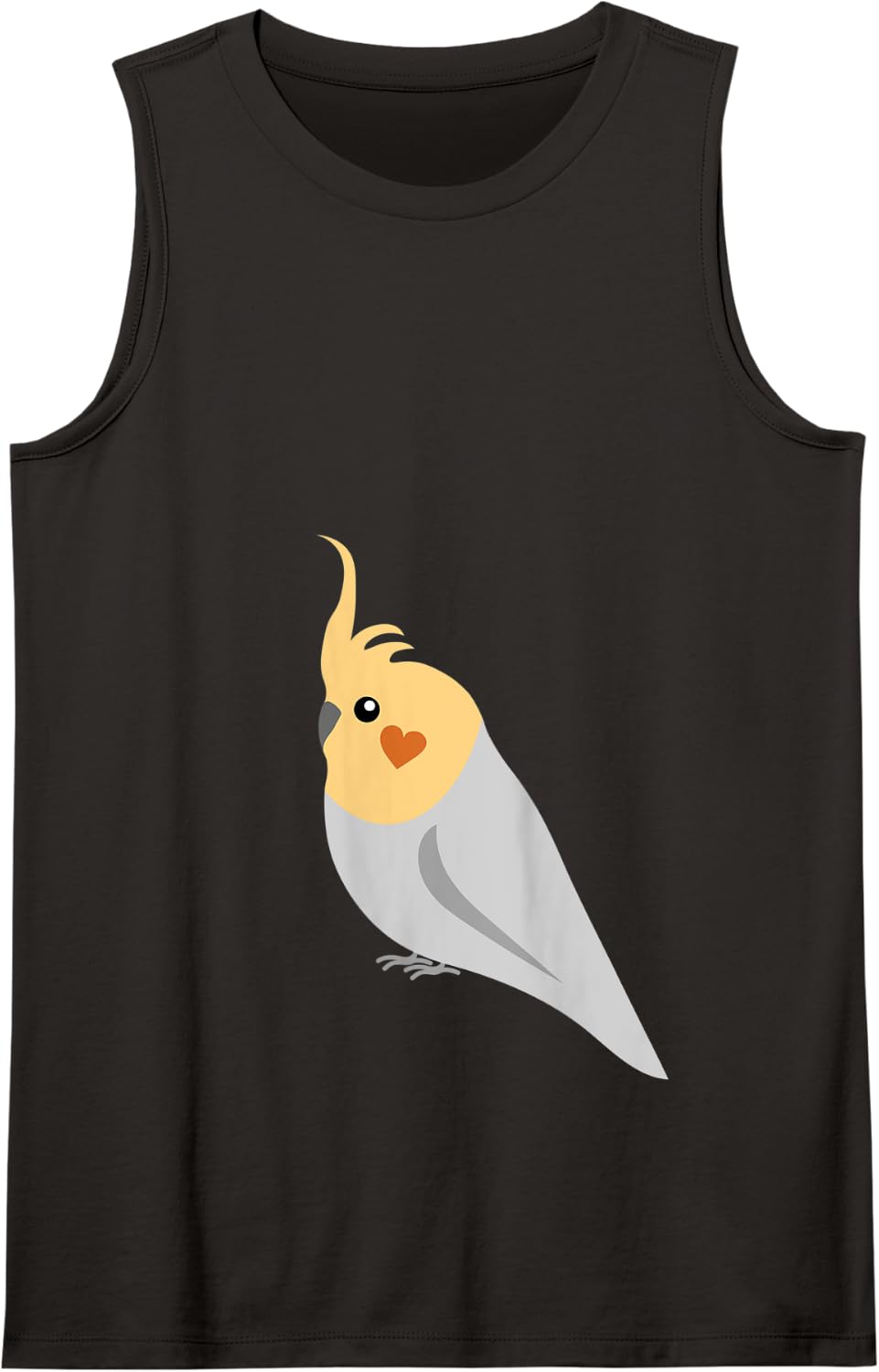 Cockatiel | Cute Parakeet for Bird Lovers Gift Idea Tank Top - Black