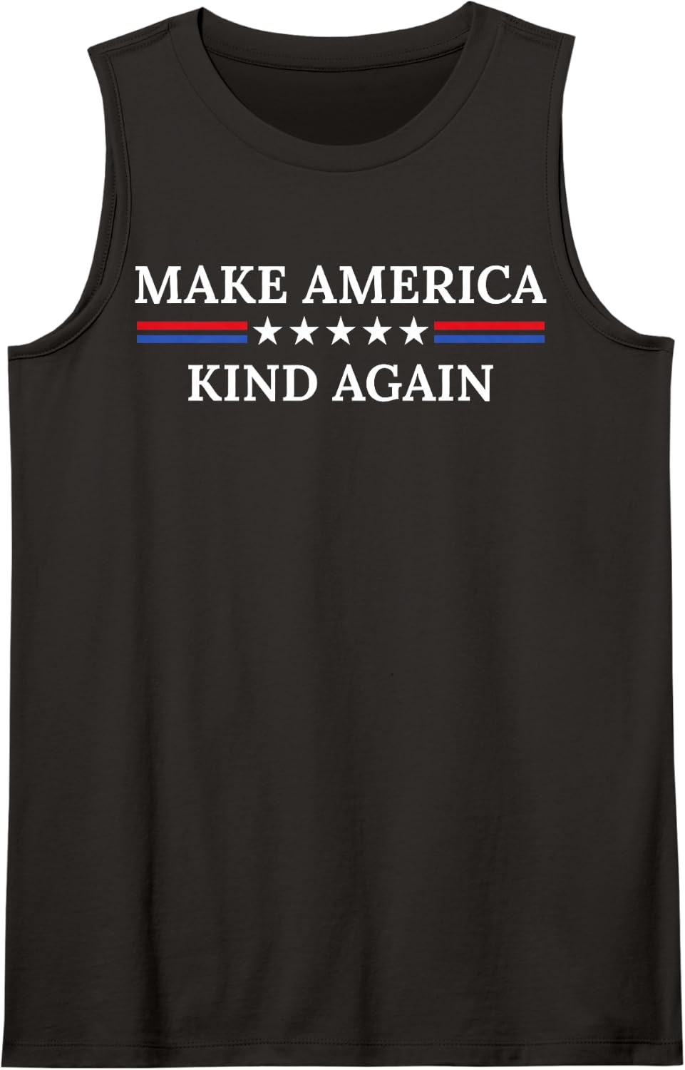 Makes America Nice Again Sleeveless Tank Top - Black