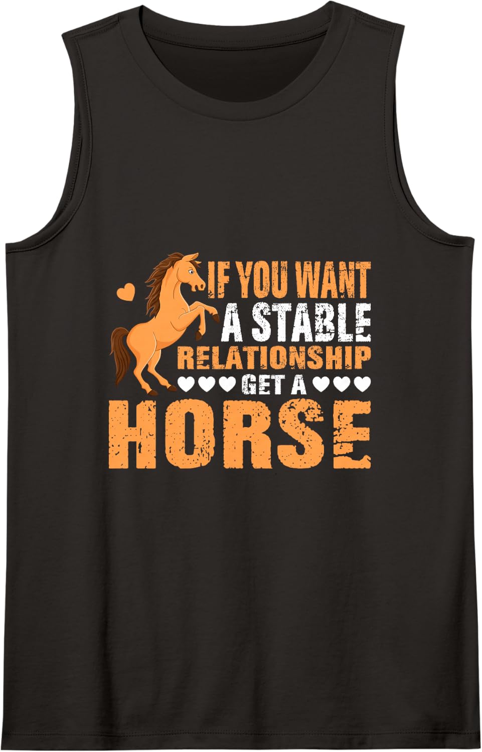 Horse Girl Saying Equestrian Horses Riding Women Sleeveless Tank Top - Black