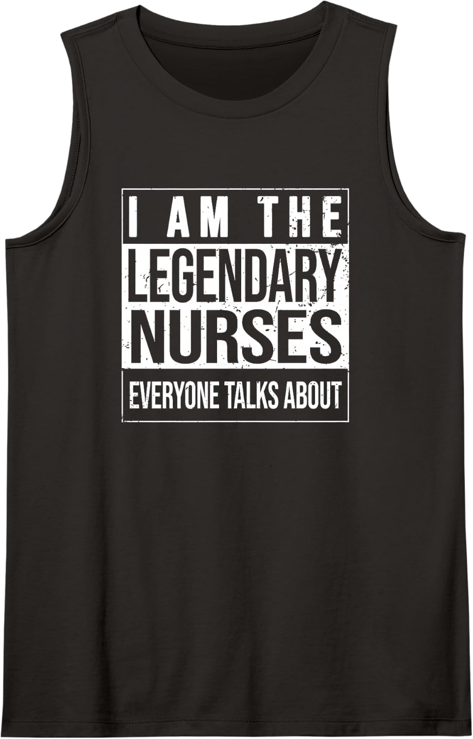 Nurse-Practitioner Birthday Born Nurses Sleeveless Tank Top - Black