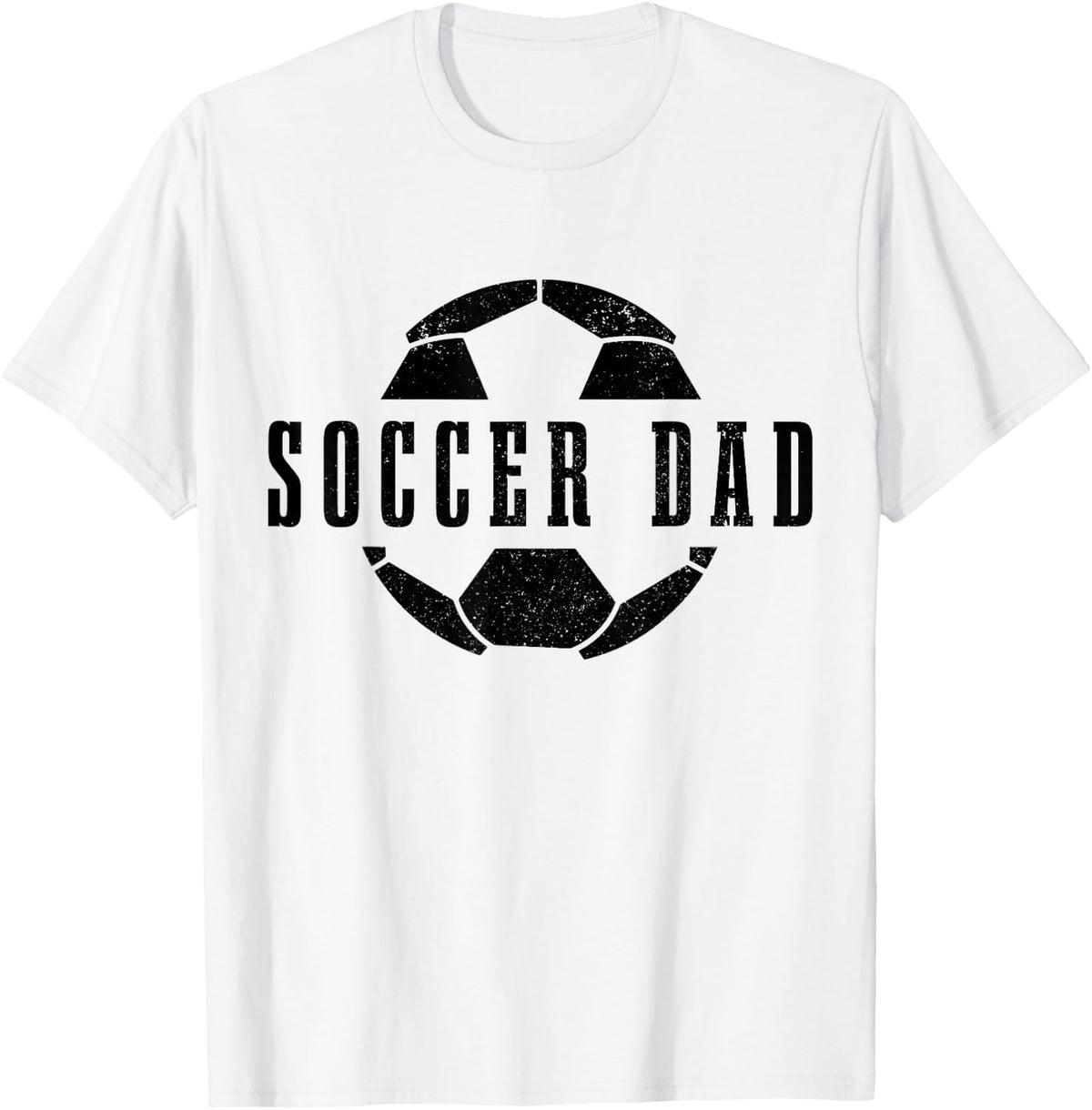 Soccer Dad Boys Girls Father's Day Soccer Player T-Shirt - White