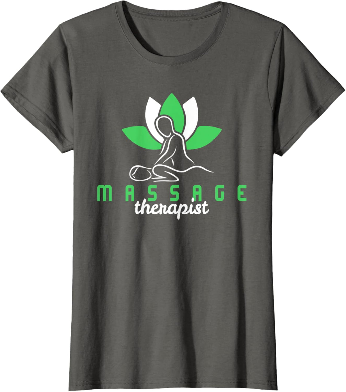 Massage Therapist Wellness Massaging Massage Therapy T-Shirt - Asphalt Grey