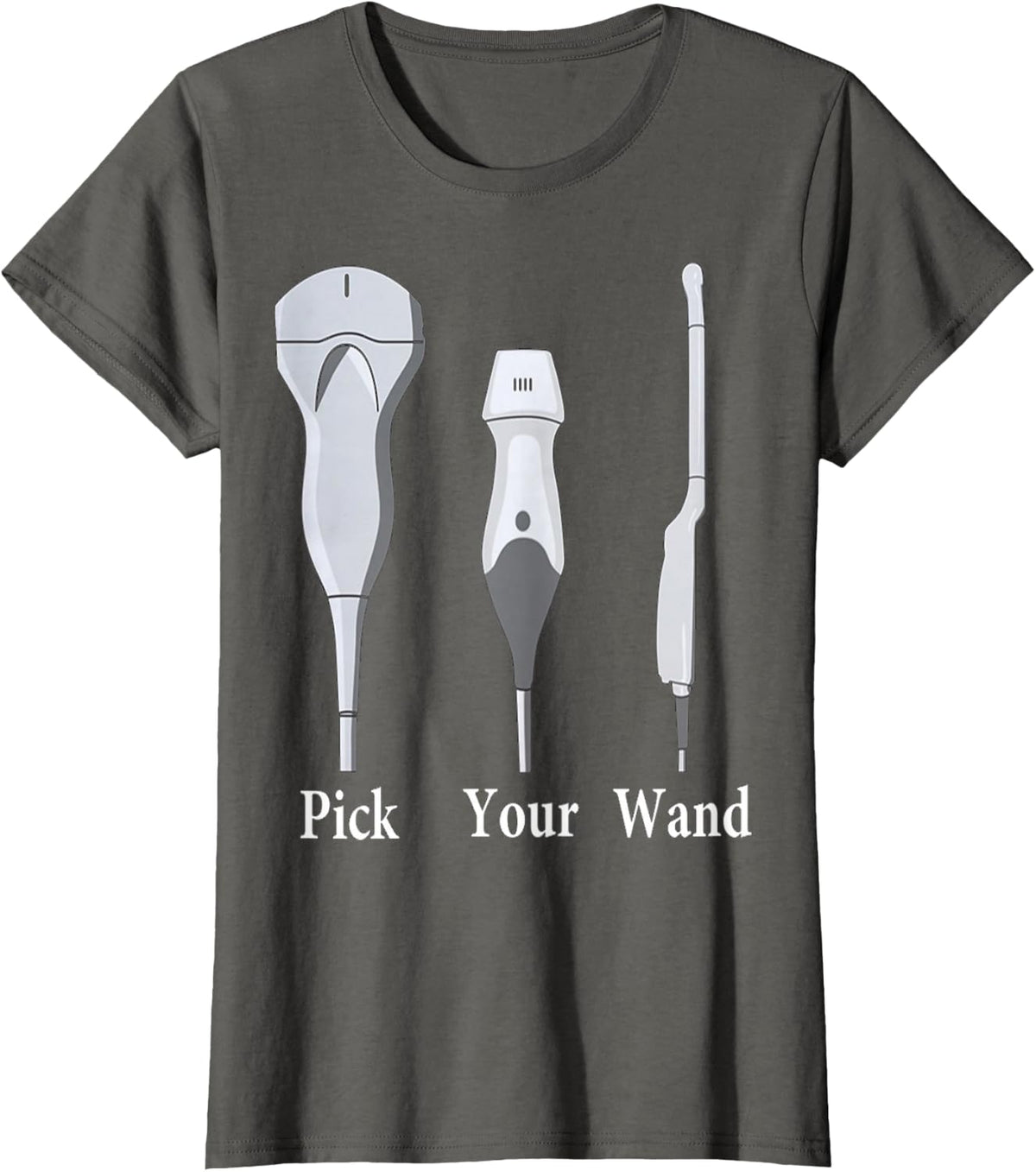 Sonographer Ultrasound Tech Shirt T-Shirt - Asphalt Grey