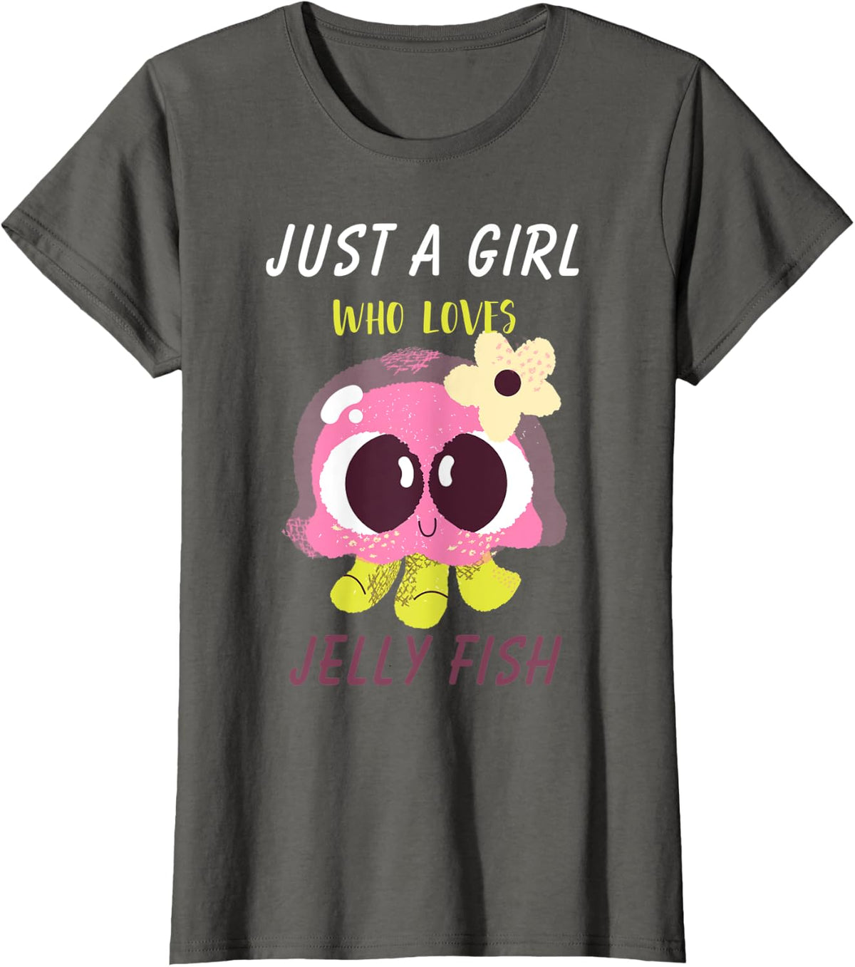 Jellyfish Tee Jelly Fish Lover Jellyfish T-Shirt - Asphalt Grey