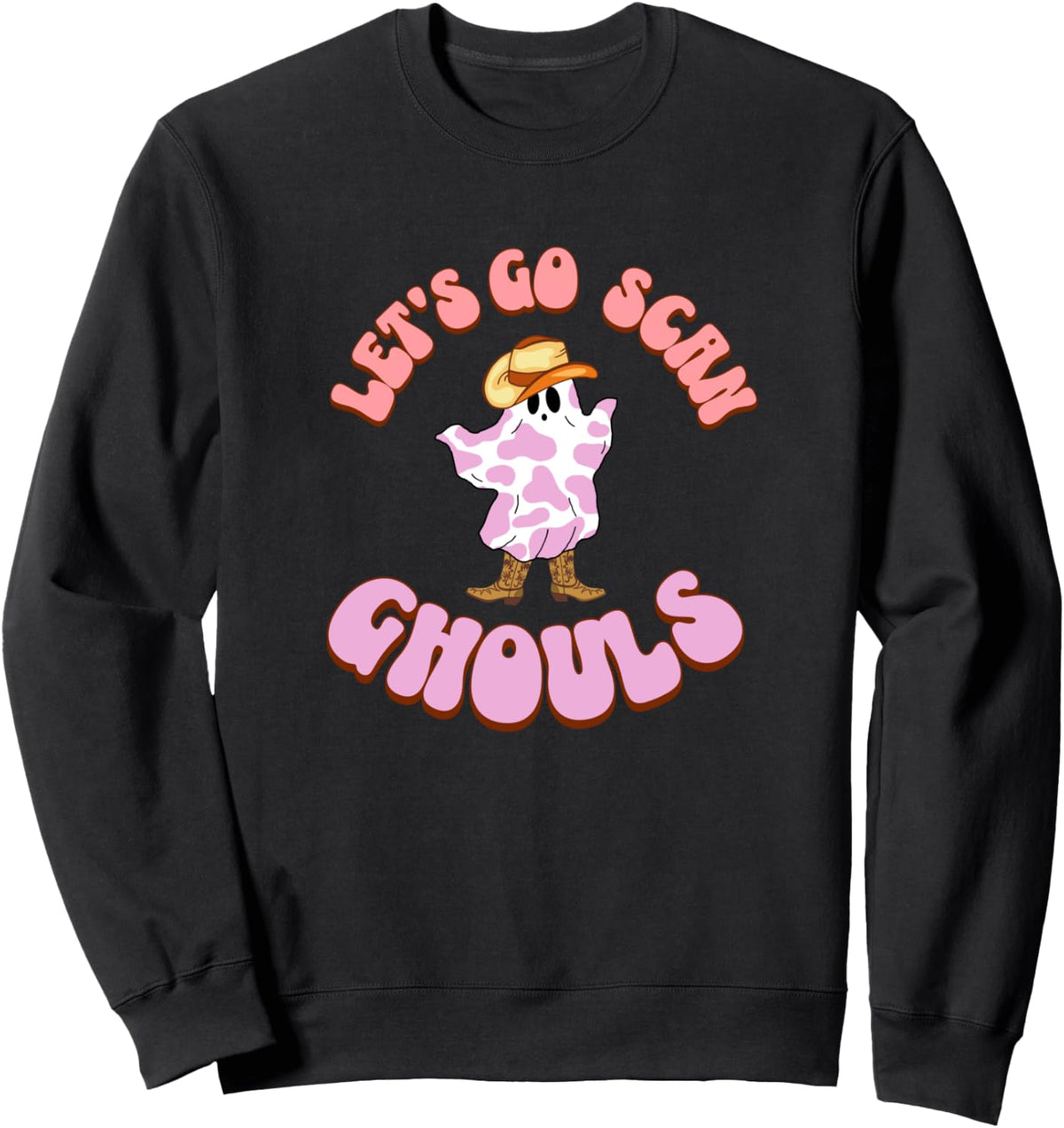 Sonographer Halloween Ultrasound Tech Let's Go Scan Ghouls Sweatshirt - Adult Unisex Black