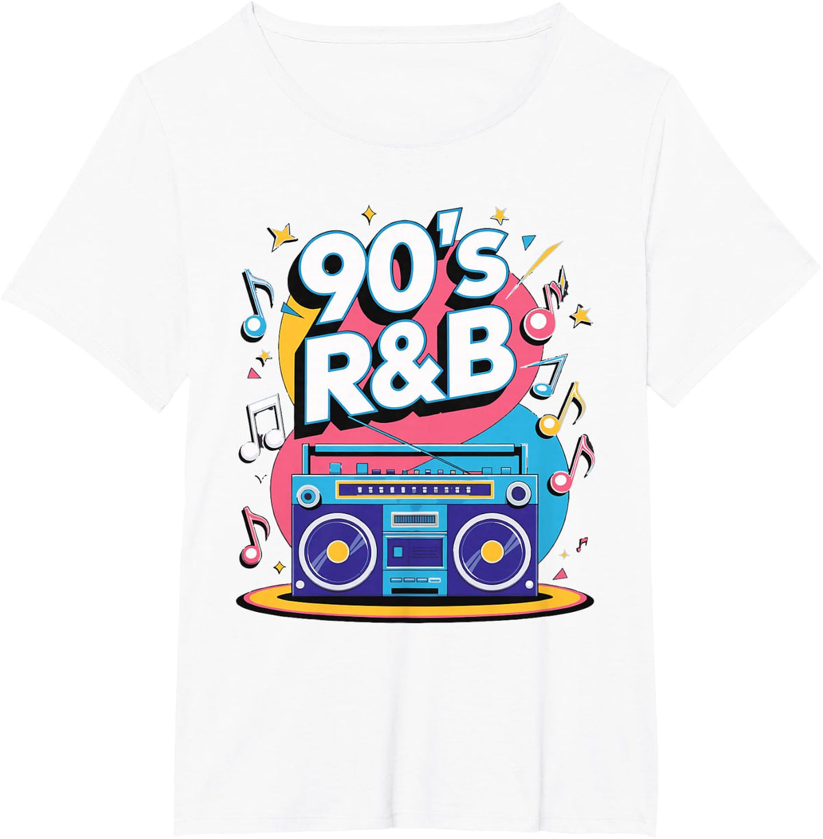 90's R&B T-Shirt - White