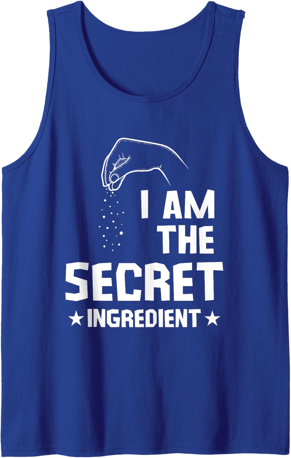 I Am The Secret Ingredient - Funny Chef Tee Tank Top - Royal Blue
