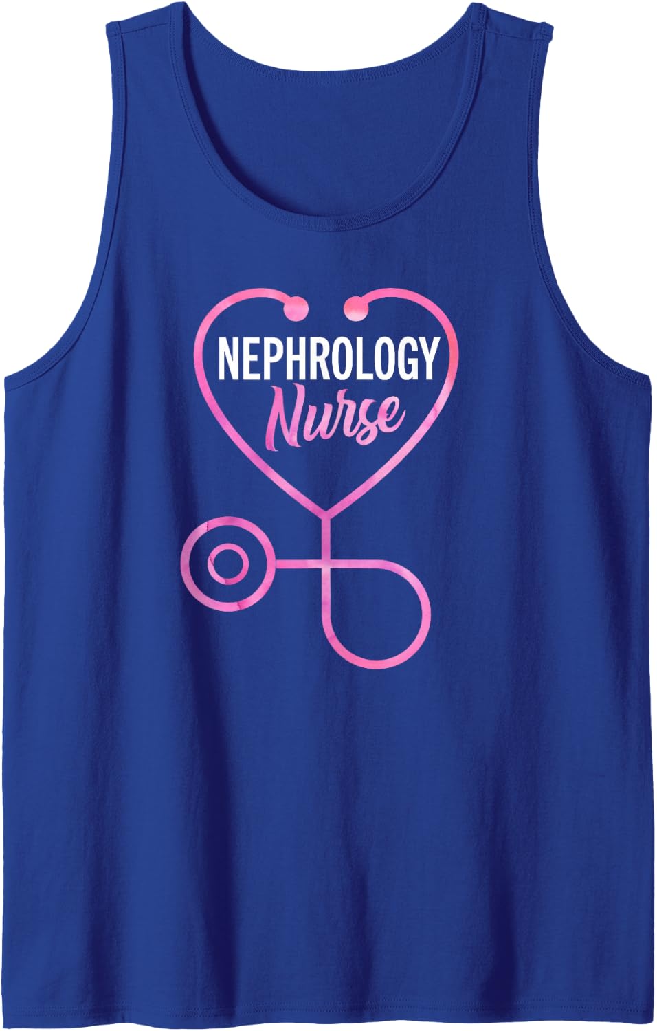 Nephrology Nurse Practitioner Kidney Dialysis RN Tank Top - Royal Blue