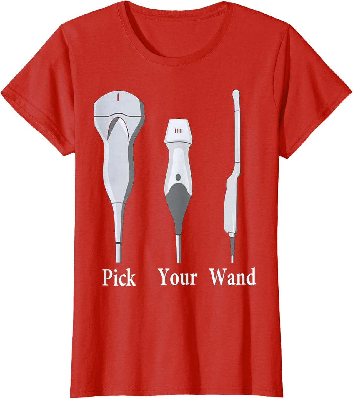 Sonographer Ultrasound Tech Shirt T-Shirt - Red