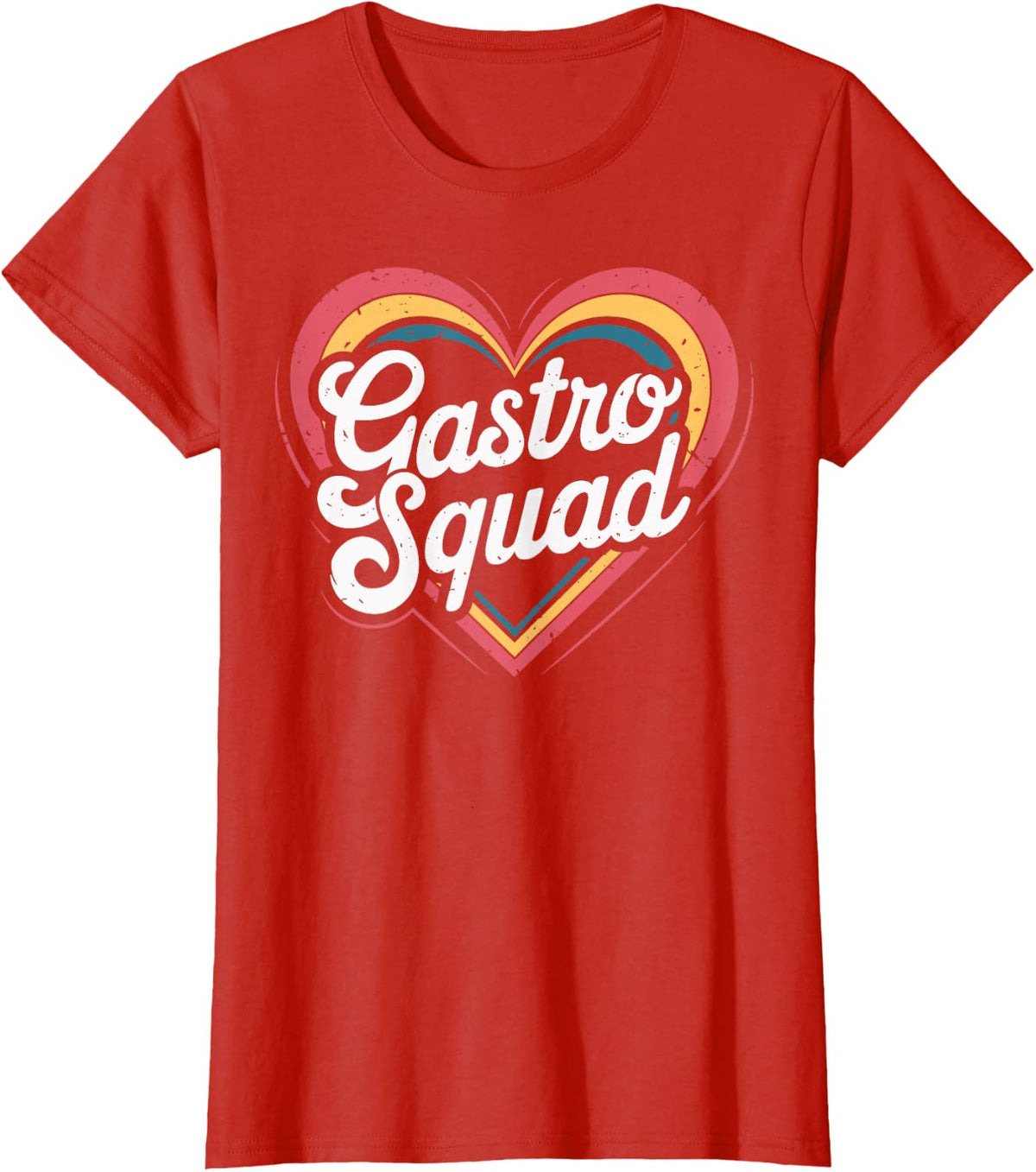 Gastro Squad Gastro Nurse Gastroenterology T-Shirt - Red