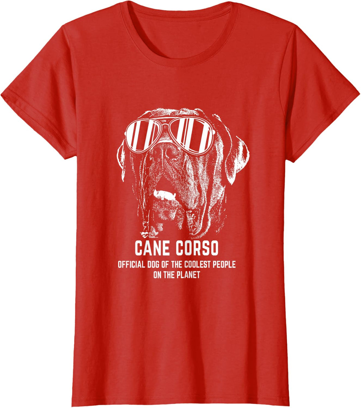 Cane Corso Official Dog of the Coolest Pup Lovers Men Women T-Shirt - Red