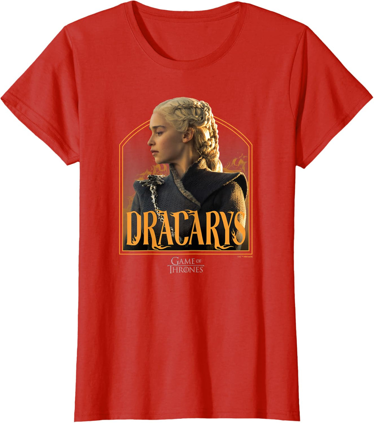 Daenerys Dracarys T-Shirt - Red