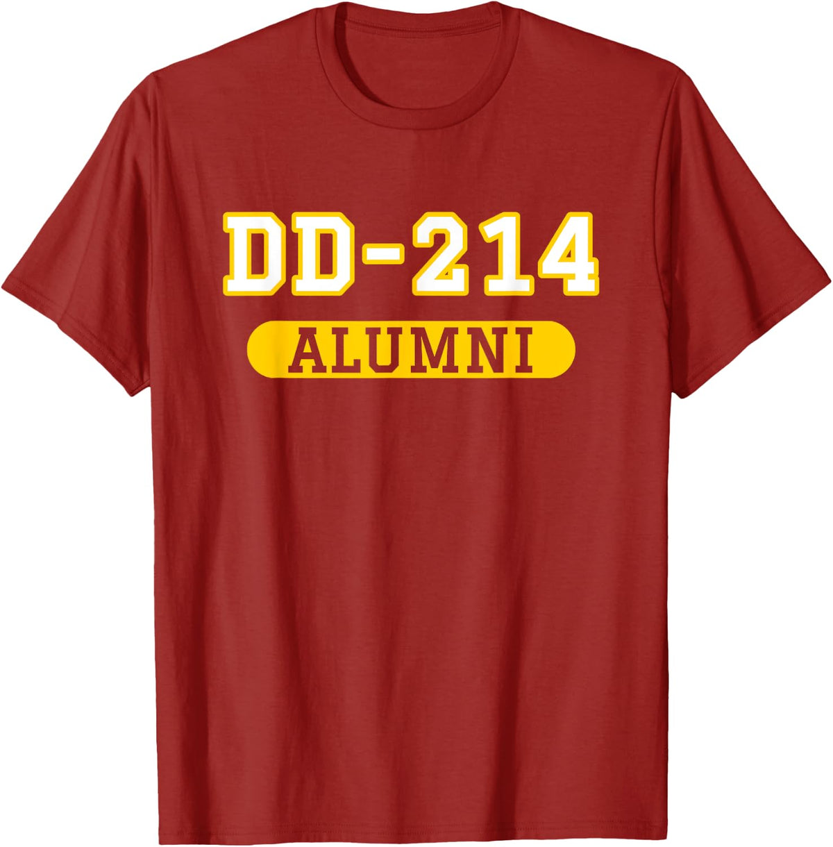 Patriotic DD-214 Alumni Apparel - Wear Red Friday Women Men T-Shirt - Cranberry Red