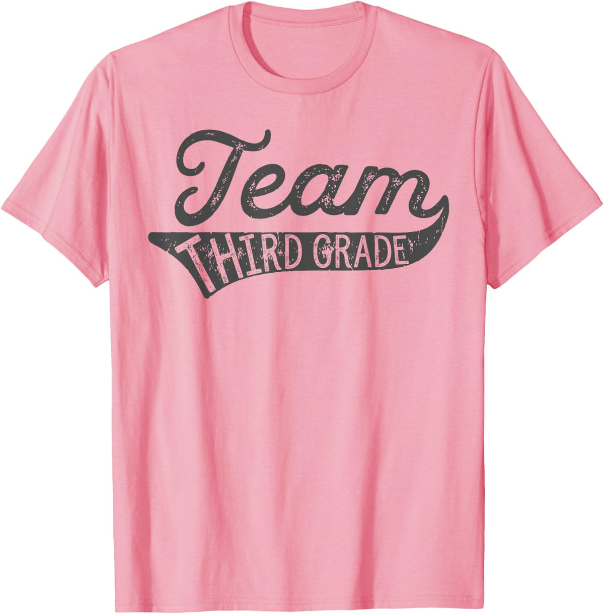 Team Third Grade Tshirt - Student Teacher Back to School Tee - Pink