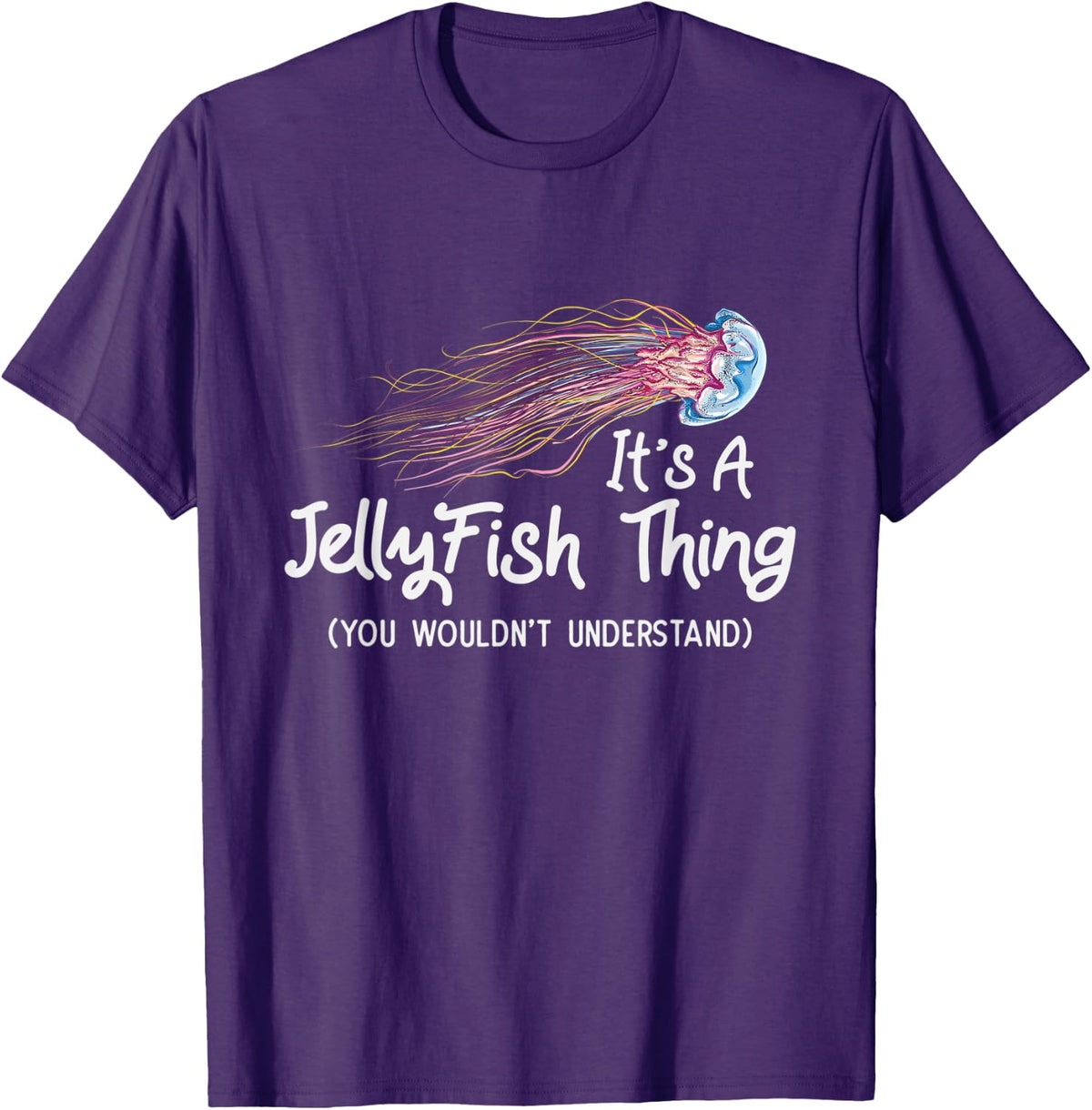 It's A Jellyfish Thing Clothes Medusa Gift Jellyfish design T-Shirt - Purple