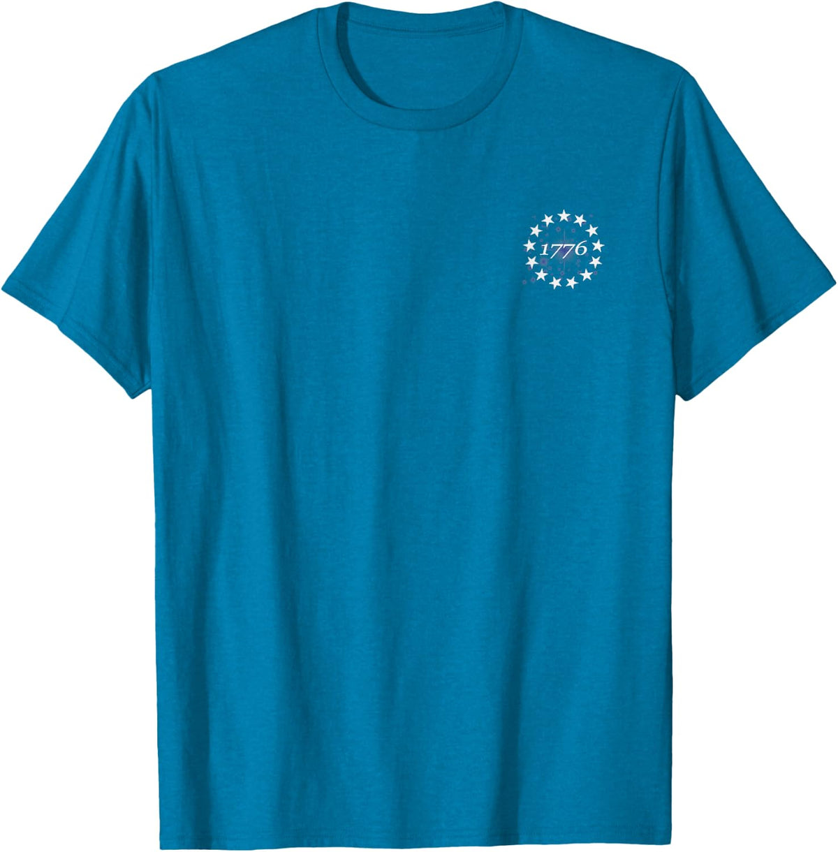 13 Star Flag Betsy Ross Distressed American Flag 1776 USA Women Kids Men T-Shirt - Sapphire Blue