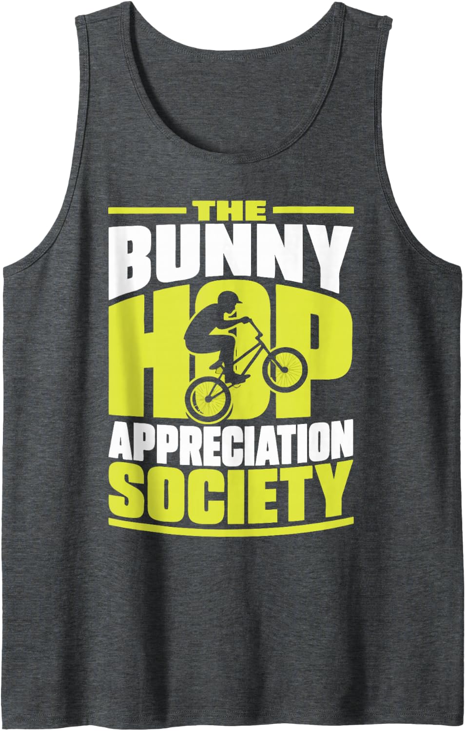 Freestyle BMX Trick Rider Bike Park BMX Tank Top - Dark Heather Grey