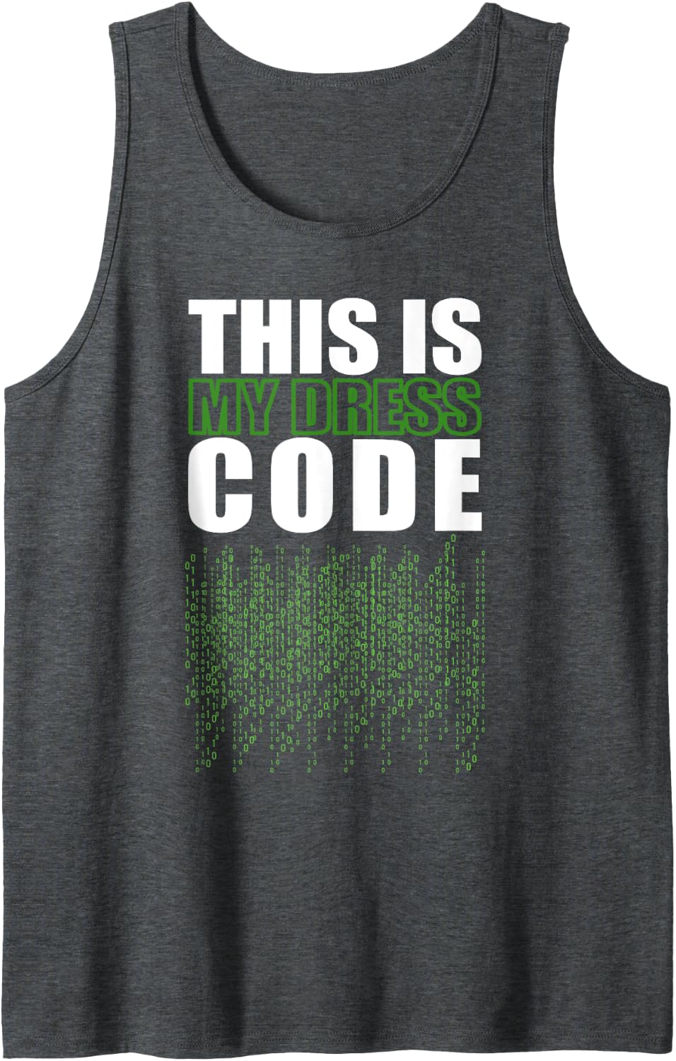 Anatomical Heart CPU Processor PCB Board Computer Programmer Tank Top - Dark Heather Grey