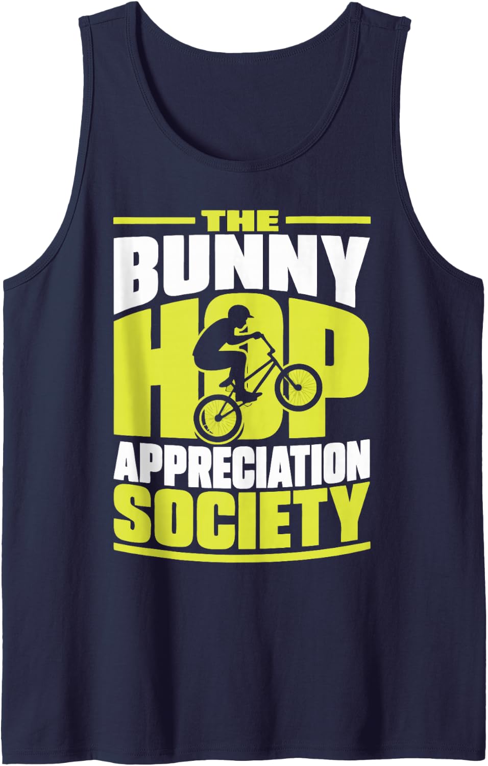 Freestyle BMX Trick Rider Bike Park BMX Tank Top - Navy Blue