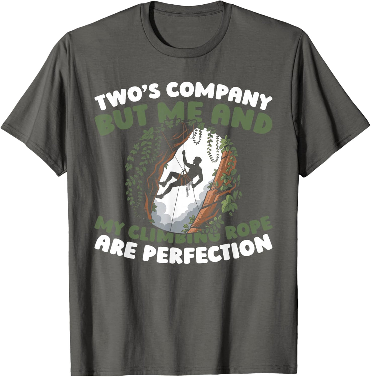 Canyoning Adventure - Climbing Outdoor Canyoning T-Shirt - Asphalt Grey