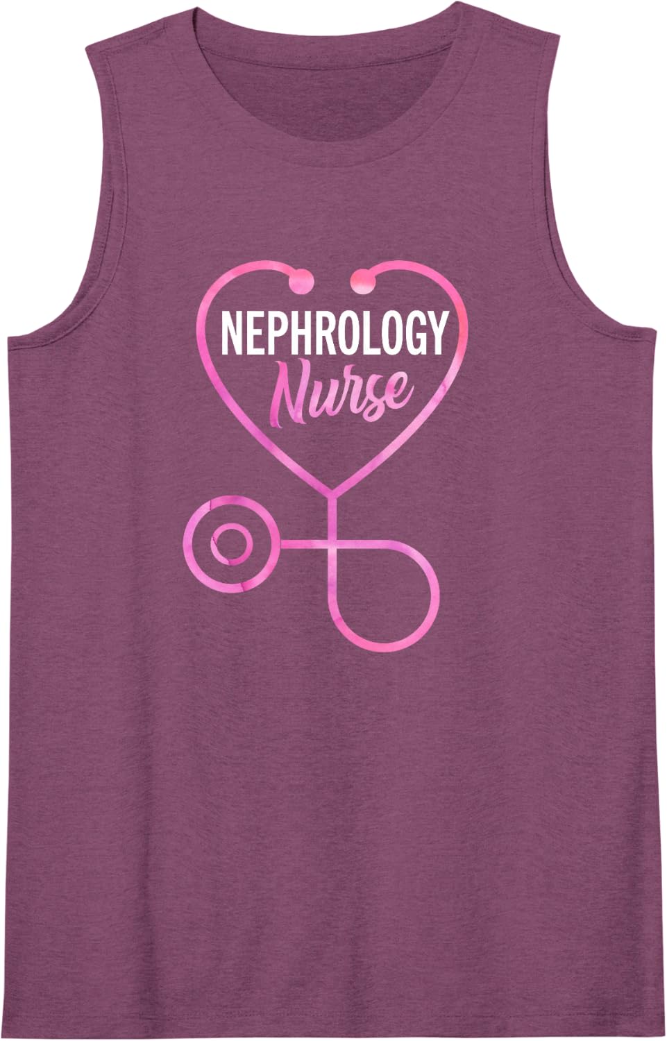 Nephrology Nurse Practitioner Kidney Dialysis RN Tank Top - Purple
