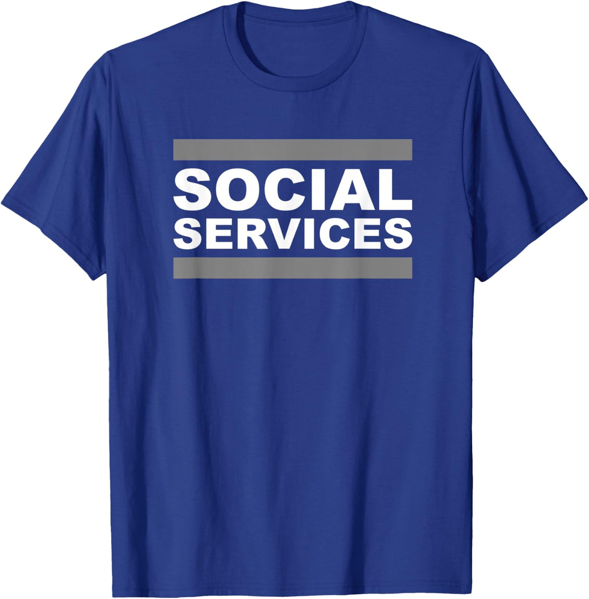 Social Services T-Shirt - Royal Blue