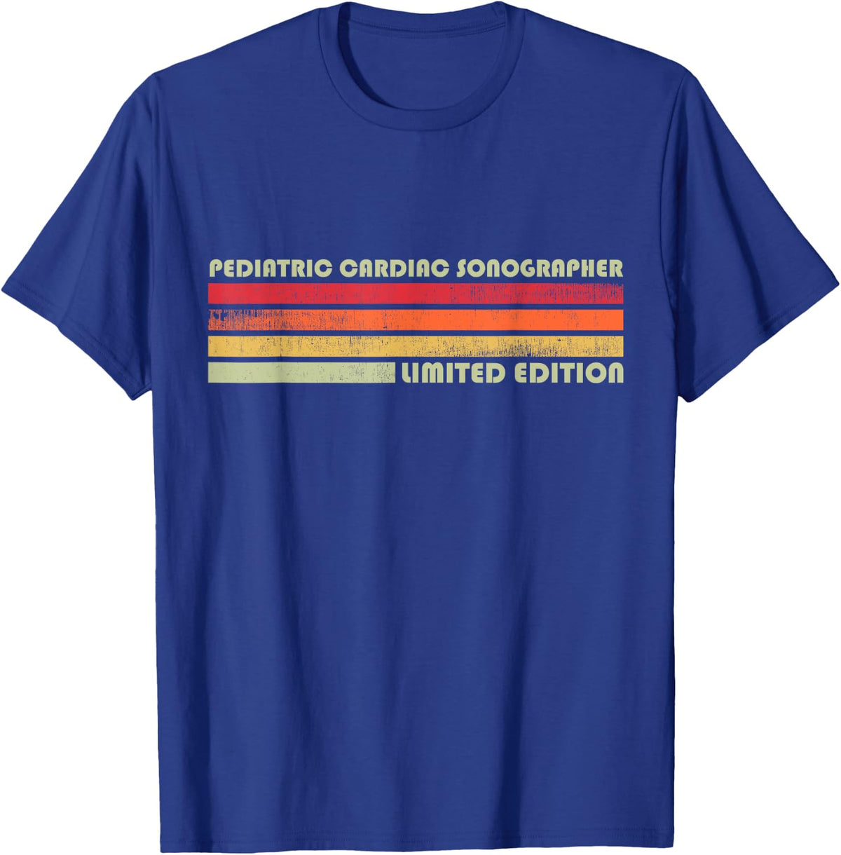 Pediatric Cardiac Sonographer Pediatric Cardiology T-Shirt - Royal Blue