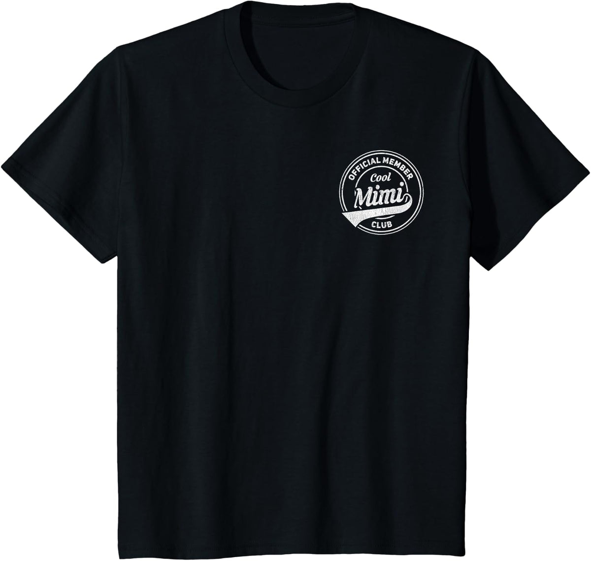 Official Member Cool Mimi Club T-Shirt - Black