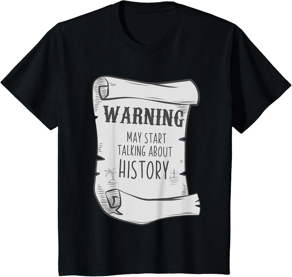 Funny History Buff Teacher Social Studies Nerd Geek Gifts T-Shirt - Black