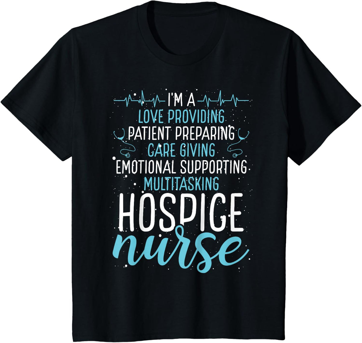 Registered Hospice Nurse Appreciation Squad Hospice Nurse Essentials Hospice Squad Accessoires T-Shirt - Black